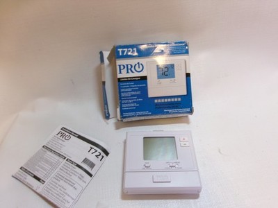 Pro1 T721 Dual Stage Non Programmable Thermostat - White New Old Stock