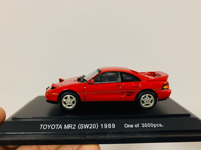 Ebbro Toyota Mr2 SW20 1989 Red Flip Lamp 1/43 Scale Die-Cast