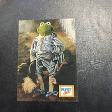 Jb100b Jim Henson's The Muppet Art 1993 Cardz #38 Kermit The Frog Green Boy Blue