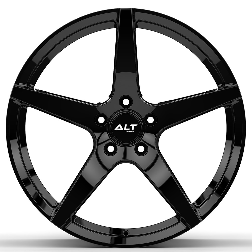 20" 21" ALT ALT25 Forged 5 Spoke Gloss Black Wheels for Lamborghini Huracan