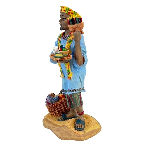 The International Santa Claus Collection Kwanzaa Africa Figur 1994 4,5" - Bild 4 von 10