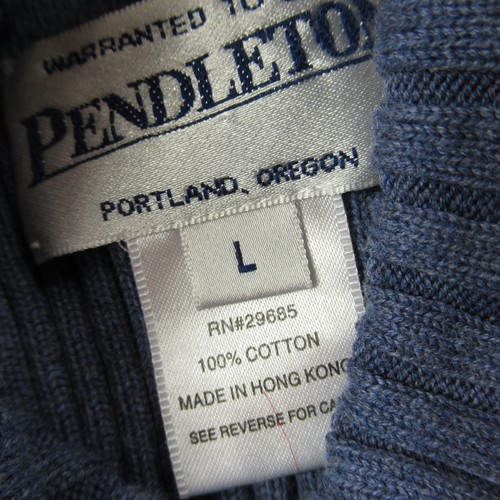 Pendleton Sweater Girls Large High Neck Turtle Casual Pullover Long Sleeve - Picture 4 of 11