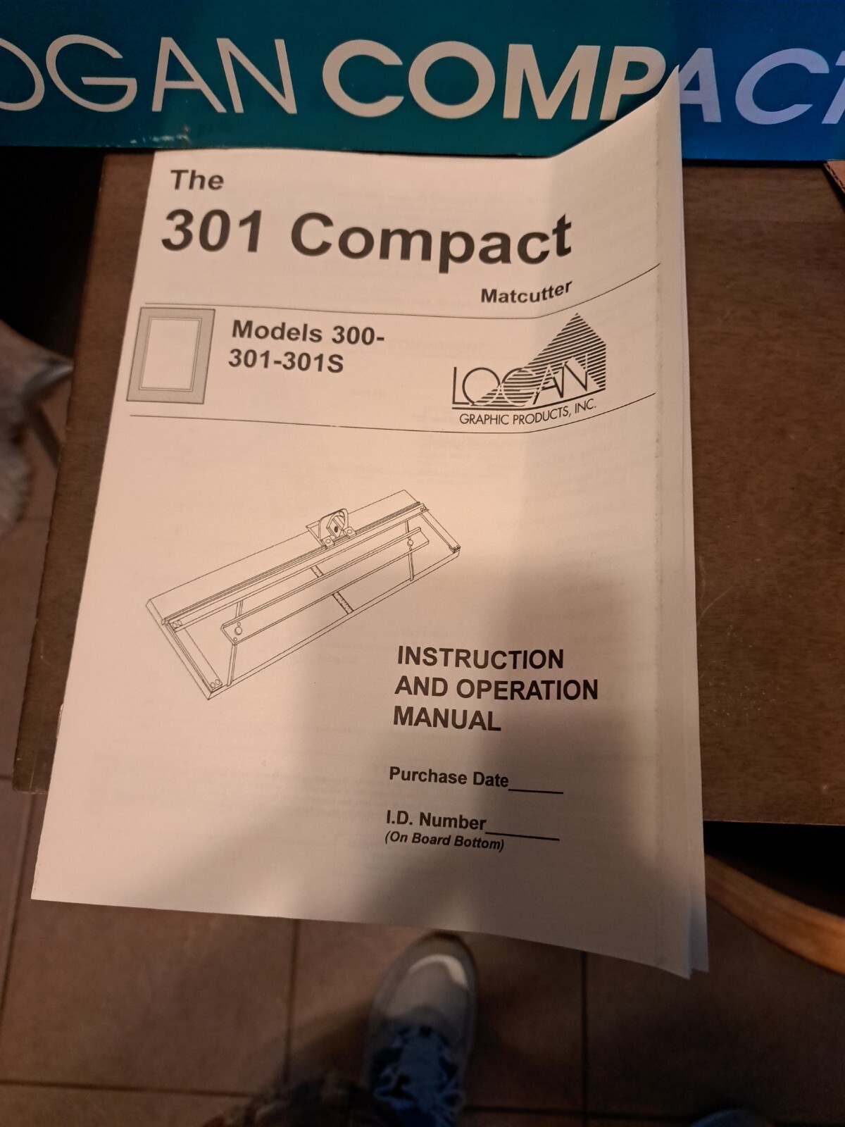 Logan Compact Mat Cutter Model 301S NOB 8957030309 eBay