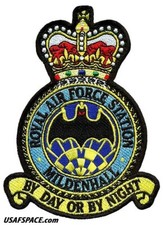 USAF 488TH INTELLIGENCE SQ -RAF MILDENHALL- ORIGINAL - 488 IS - 4.5" VEL PATCH