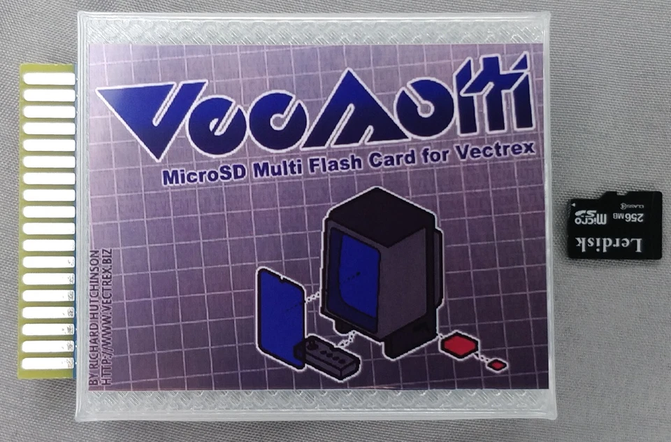 VecMulti SD Card Flash Vectrex Multicart Multi-cart FREE SHIP SEE DESCRIPTION - Image 4 of 4