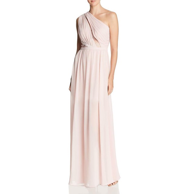 laundry by shelli segal one shoulder dress