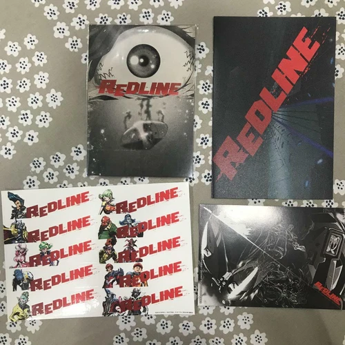 REDLINE Collector's Edition Blu-ray Post Card Sticker Japan English Mad house - Picture 5 of 5