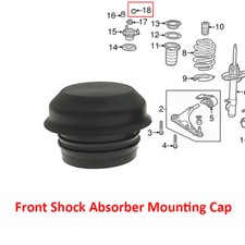 Front Shock Absorber Mounting Cap For Honda Odyssey Pilot Ridgeline Acura RDX