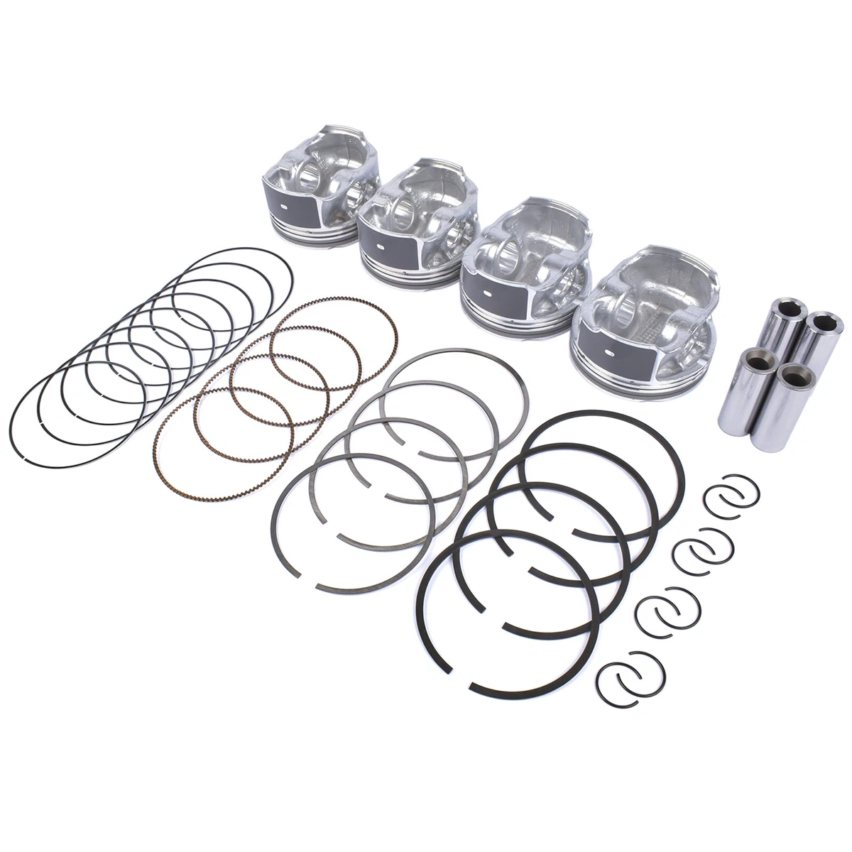 4x Engine Pistons & Rings Kit 89018112 For Buick Chevy GMC Pontiac 