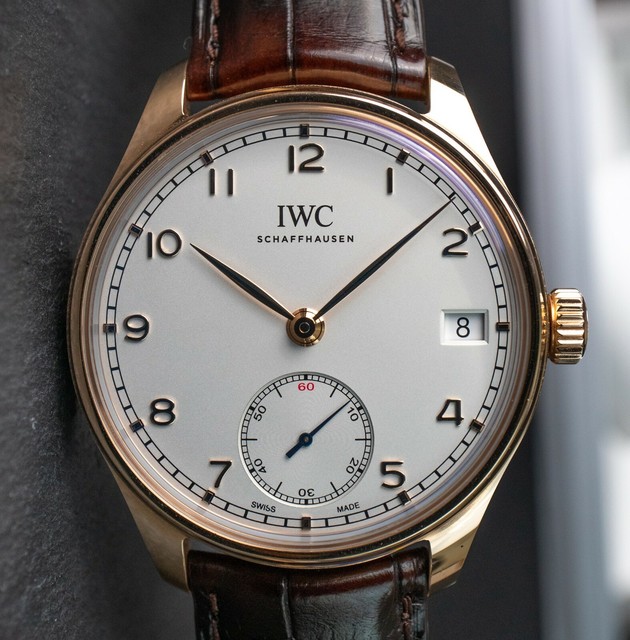 IWC Portugieser Silver Men's Watch - IW510204 for sale online | eBay
