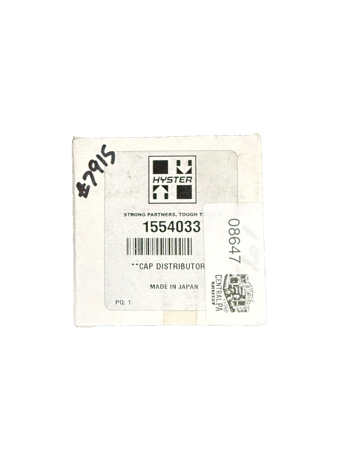 Hyster Cap Distributor P/N: 1554033