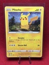 2022 Pokemon Card  Pikachu  McDonald's Match Battle Set 7/15 - Rare Holo