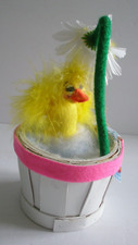 Annalee Doll Duck In Wash Bucket Spring Showers Easter  2013  EUC CE 9