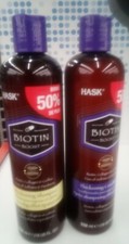 Hask Biotin Boost Thickening Shampoo 18 oz and Conditioner 18 oz. WORLDWIDE S H
