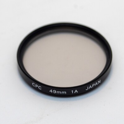 Filtre Skylight CPC 1A – Diamètre 49mm, Pour Objectif Photo, Occasion