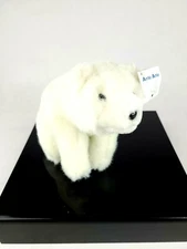 Environmental Defense Fund Artic Artie White Polar Bear Plush Stuffed Animal 9"