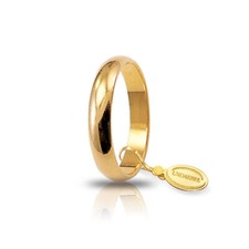 Fede Nuziale Unoaerre Classica 4 Grammi Oro Giallo 18 kt