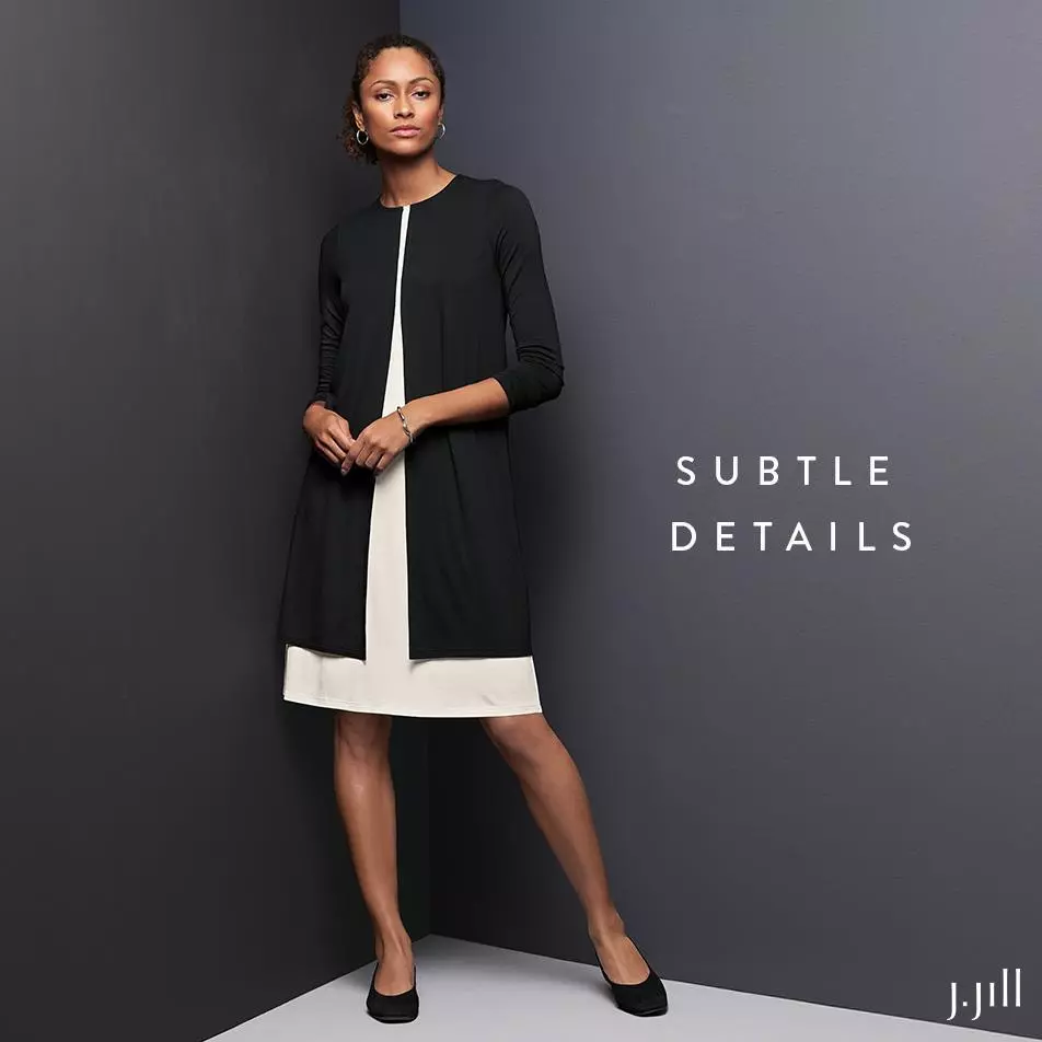 J.Jill M 12 14 NEW Luxurious Wearever Layered A Line Dress