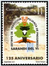 Timbre Uruguay 1936 ** année 2000 lot 26325