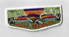 #236 Unali'Yi S31.4 1995 Dixie Delegate Flap WHITE Bdr. [SMV-1000]