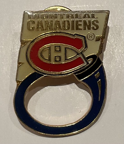 NHL Montreal Canadiens Vintage Hockey Lapel/Hat Pin #028 - 第 1/1 張圖片