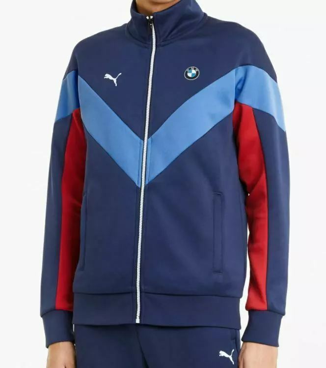 Puma BMW M Motorsport MCS Blue/Red/Puma Sweat Jacket XL, L, M, S