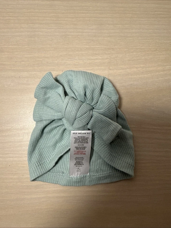 Lote De 14 Gorros Bebé Aleatorios Sombreros Gorros Y Bandas De Mano Sin Marca 0-9 Meses Foto 3 de 4