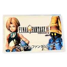 Sony PlayStation 1 PS1 Final Fantasy IX 9 F Vintage VTG 2000 Memory Card Sticker