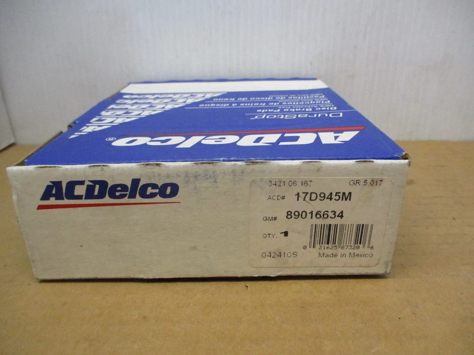Pastilla de freno de disco ACDelco 17D945m Foto 2 de 3