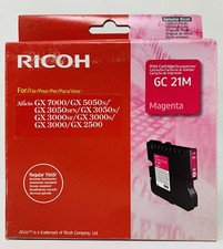 RICOH 405534 GC21M CARTUCCIA GEL ORIGINALE MAGENTA GX2500/GX3000/GX5000/GX7000