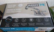 Rugged Tub Utility Sink Faucet Kit New