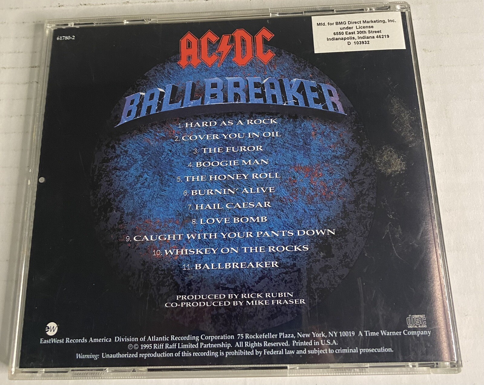 AC/DC : Ballbreaker CD! 