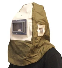 BLASTING HOOD MEDIA MASK BUMP CAP HAT ABRASIVE SAND BLAST BLASTER CABINET