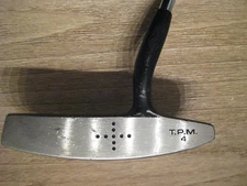 Spalding T.P.M. 4 Precision Ground Putter by T.P. Mills- 35" Steel RH- New Grip
