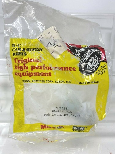 NUEVO DE LOTE ANTIGUO Original Vintage Tamyia MRC X7328 Amortiguador Aceite ÁSPERO JINETE SUPER CHAMP ETC - Imagen 2 de 2