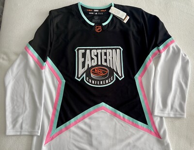 NHL ALL STAR GAME HOCKEY JERSEY SIZE 54 ADIDAS EASTERN CONFERENCE ASG BLANK  | eBay