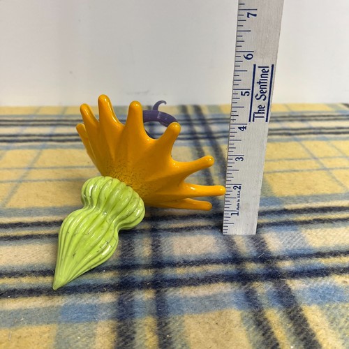 VTG MCM Contemporary Modernist Studio Art Glass Botanical Flower Sculpture Decor - Picture 14 of 14