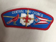 Centrall Ohio Council twill gauze back BSA CSP Patch