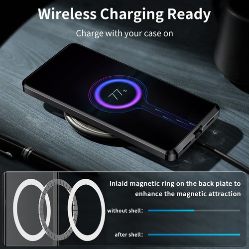 Für Sony Xperia 1 IV Luxus magnetisch stoßfest Aluminium Metall Stoßstange Abdeckung Etui - Bild 7 von 14