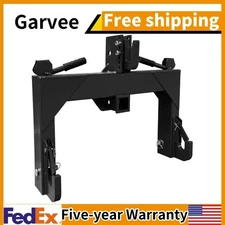 3 Point Quick Hitch for Category 1 Tractor 2" Receiver Hitch 3000 Lbs Capacity