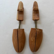 Cole Haan Shoe Tree Shoe Keepers Cedar Wood Adjustable Mens Size L