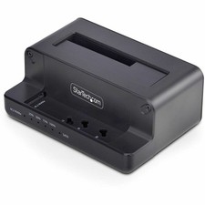 StarTech M.2 NVMe to 2.5/3.5" SATA Drive Duplicator, Dual Bay Standalone