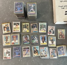 200+ Baseball Cards - 70s, 80s, 90’s, 00’s - Nolan Ryan Pete Rose Reggie Jackson