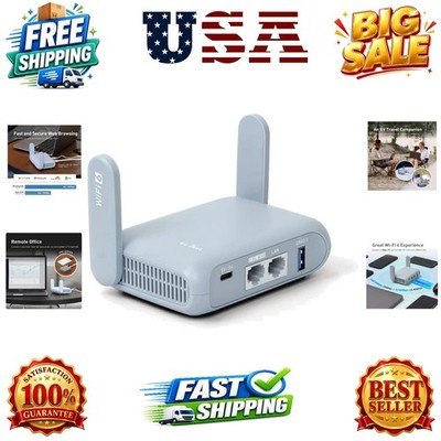 GL-MT3000 Beryl AX Wi-Fi 6 Travel Router, 2.5G WAN, VPN, OpenWrt | Wi-Fi 6 du...