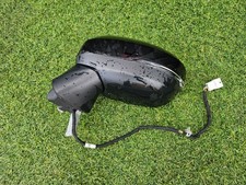 2024 NISSAN QASHQAI J12  PASSENGER SIDE WING MIRROR BLACK