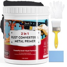 Rust Converter for Metal, 2 in 1 HighFlow Fluidity Converts Rust, Rust Conver...