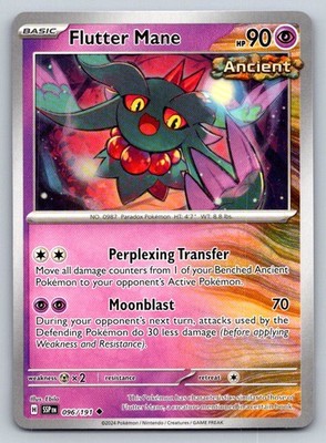 Flutter Mane 096/191 Uncommon Surging Sparks Pokemon Near Mint