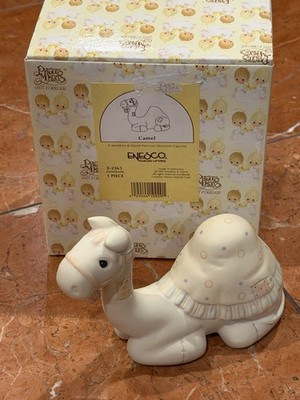PRECIOUS MOMENTS CAMEL NATIVITY 3'' FIGURINE E-2363 1982 ENESCO NEW NIB