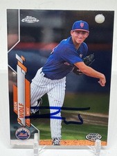 2020 Topps Pro Debut - Josh Wolf #PD-66 (RC) SIGNED