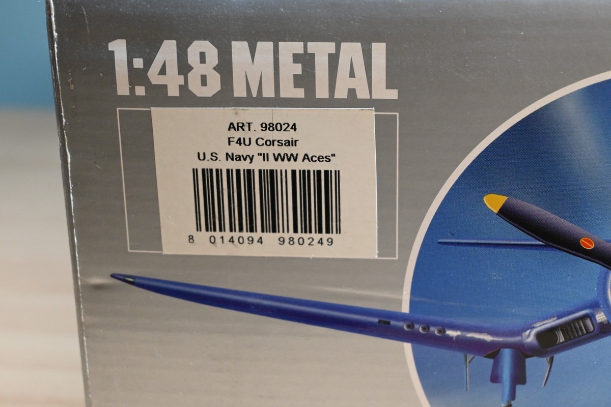 Franklin Mint Armour Collection 1/48 Scale F4U Corsair US Navy